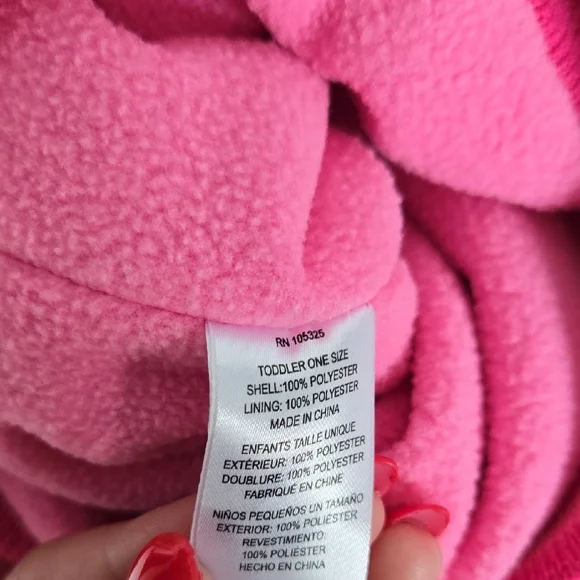 Colorful Horse Print Beanie with Pom Pom - Picture 4 of 4